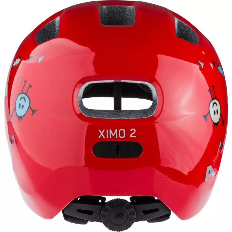 Casco per bici ALPINA XIMO 2 RED SMILE GLOSS 49-54