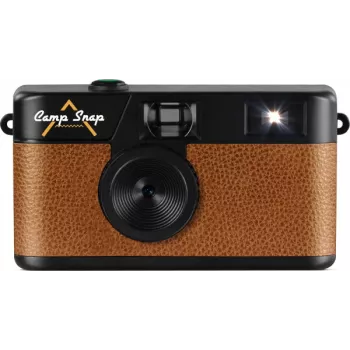 Fotocamera digitale senza display Camp Snap CS-V105-BR-JP — fotocamera compatta marrone senza display