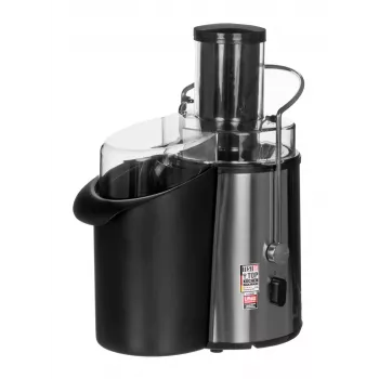 Estrattore di succo CLATRONIC AE 3532 1000 W, corpo in acciaio inox, contenitore scarti 2 L, 2 velocità, antigoccia
