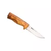 Coltello fisso HELLE Eggen 12C27 — manico in acciaio inox, coltello outdoor compatto
