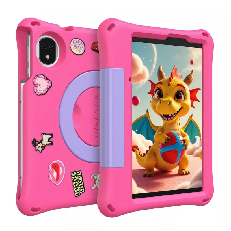 Tablet UleFone Tab A9 Pro Kids – 4 GB RAM, 128 GB memoria, LTE, rosa