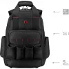 Zaino per notebook Wenger 653723 per laptop da 40,6 cm (16 pollici), zaino portatile