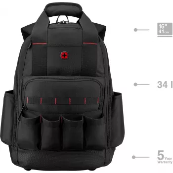 Zaino per notebook Wenger 653723 per laptop da 40,6 cm (16 pollici), zaino portatile