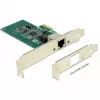 DeLock scheda PCI Express > 1 x Gigabit LAN - adattatore di rete - PCIe 2.1 low-profile - Gigabit Ethernet