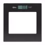 Bilancia pesapersone elettronica JATA 290 Square nero