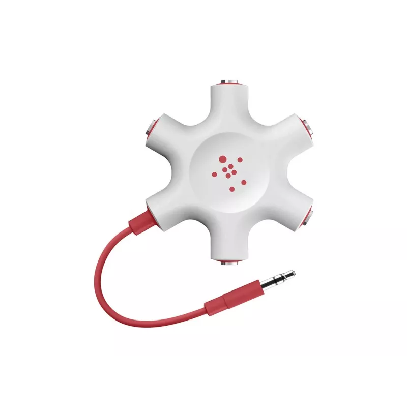 Belkin F8Z274BT - verde - bianco - 1x 3,5mm - 5x 3,5mm - maschio - femmina