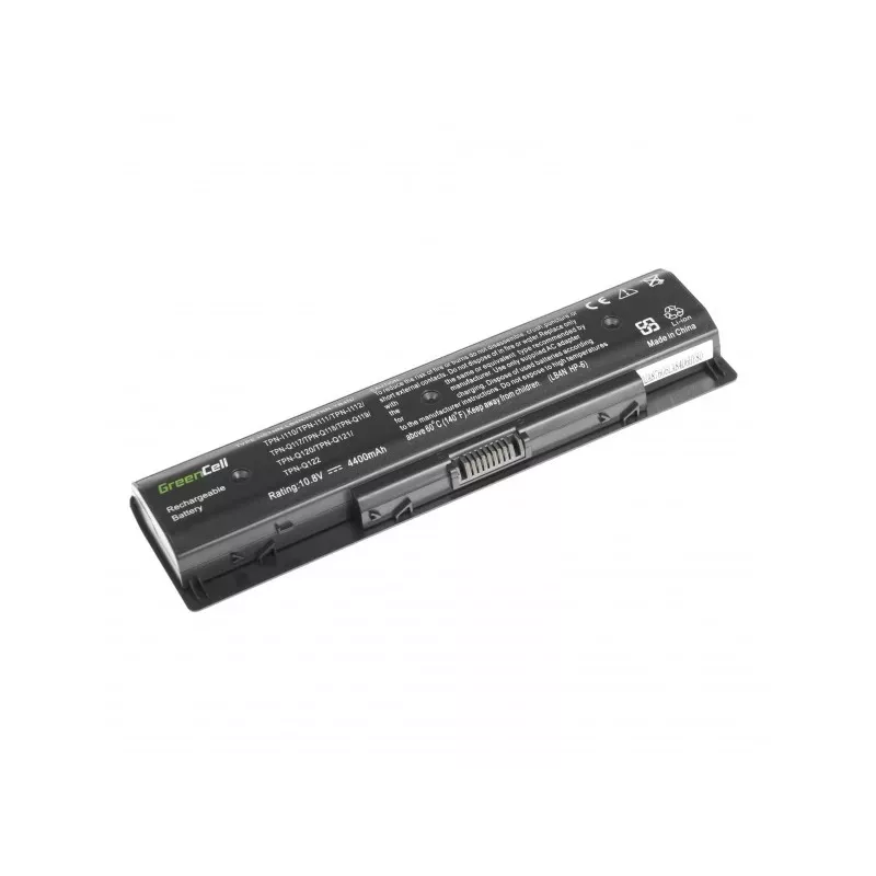 Batteria Green Cell HP78 per laptop HP Pavilion / Envy, 4400 mAh, 10,8 V, 6 celle, Li-Ion, nero