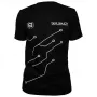 T-shirt der8auer PCB-Design, taglia M — abbigliamento der8auer