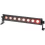 Barra a T LED EUROLITE 51914098 8 QCL barra luminosa certificata IP, 8 LED QCL, protetta dalle intemperie