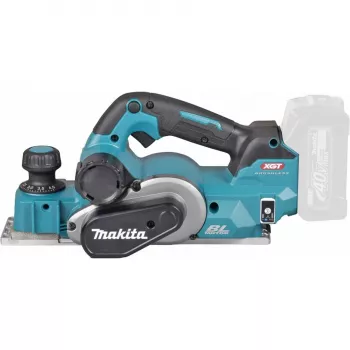 Pialla a batteria KP001GZ, 40 Volt, pialla elettrica blu/nero, senza batteria e caricabatterie