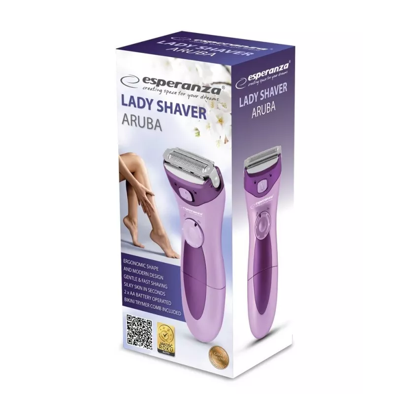 Rasoio da donna Esperanza EBG003V viola