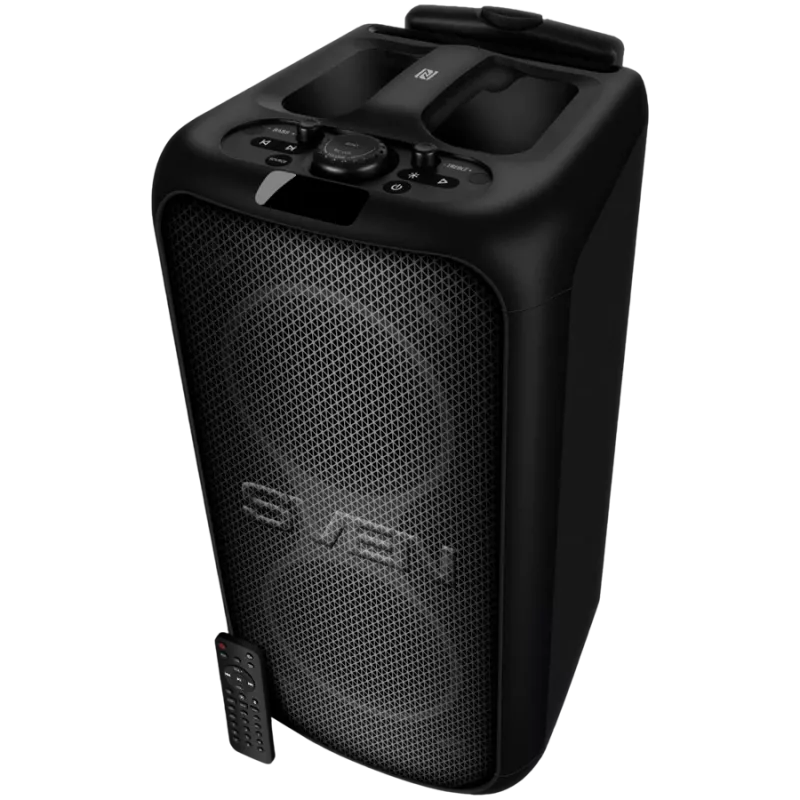 Altoparlante portatile per feste Sven PS-1000 160 W, Bluetooth, FM, Karaoke, nero
