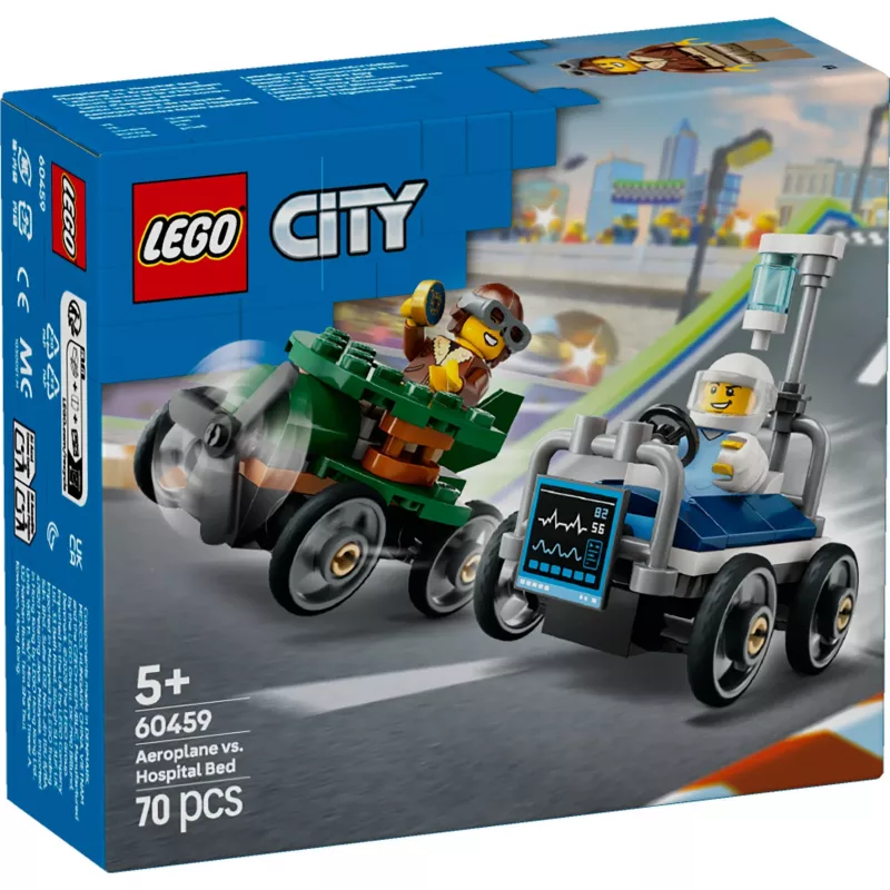 LEGO CITY 60459 Aereo contro letto d'ospedale