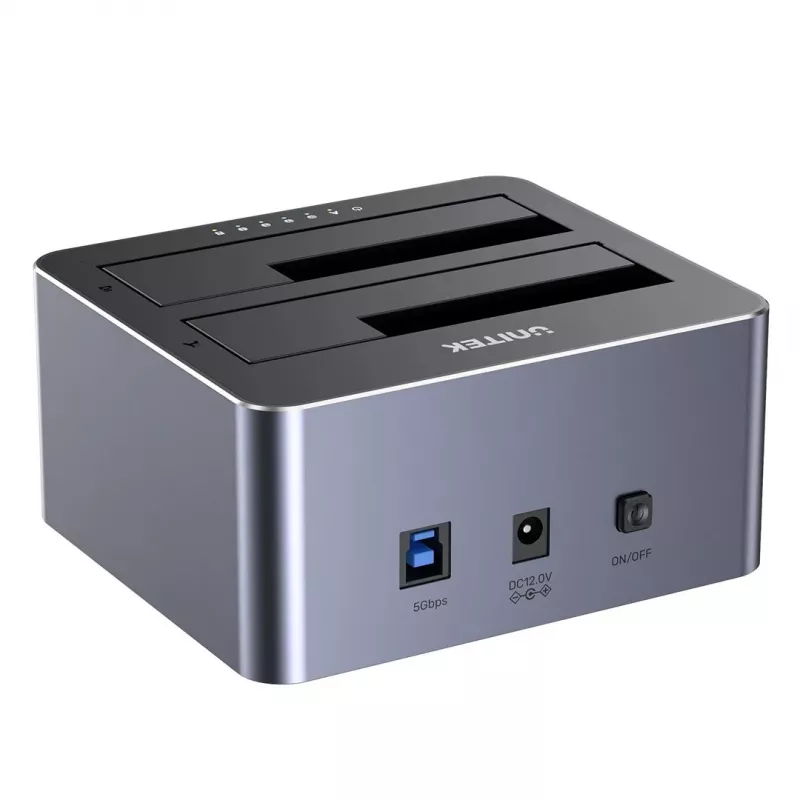 Unitek Stazione di clonazione 2X SATA 2,5/3,5 USB 5GB