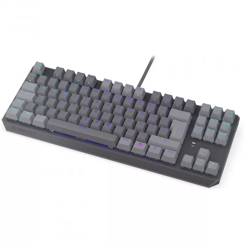 Tastiera meccanica ENDORFY Thock V2 TKL con switch rossi, Tenkeyless, Layout DE