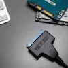 Cavo adattatore SATA a USB-A 3.0 Akyga AK-CA-86 per unità da 2,5 pollici, 0,3 m, nero