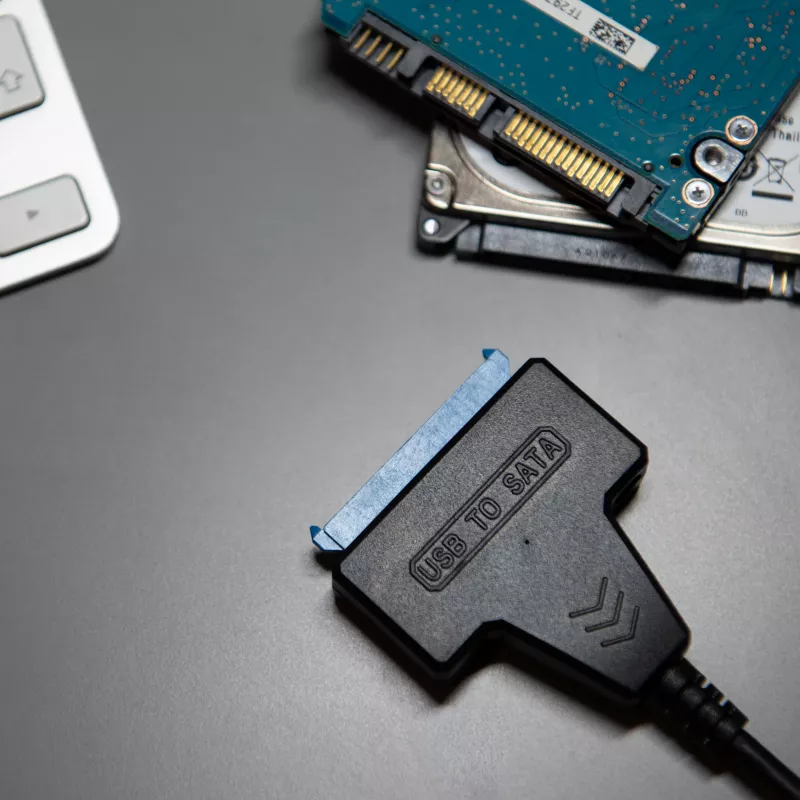 Cavo adattatore SATA a USB-A 3.0 Akyga AK-CA-86 per unità da 2,5 pollici, 0,3 m, nero