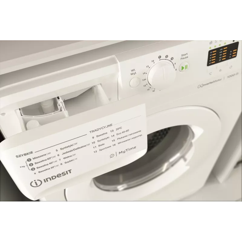 Lavatrice Indesit MTWSA 61294 W PL 1200 giri/min 6 kg