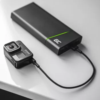 Cavo USB Green Cell KABGC19 USB 2.0 2m USB A USB C nero