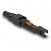 Connettore rapido in fibra ottica DeLOCK SC simplex maschio APC assemblabile in campo