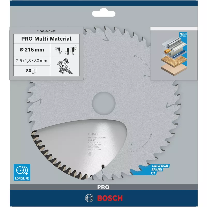 Lame circolari Bosch Multi Material
