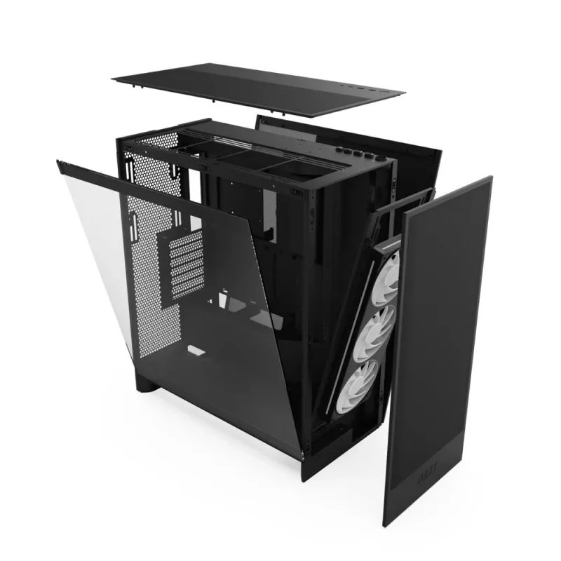 NZXT H7 Flow RGB Midi Tower nero