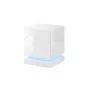 Set comodini cama meble QIU, 2 pz., MDF, bianco lucido, 46×41,5×53 cm