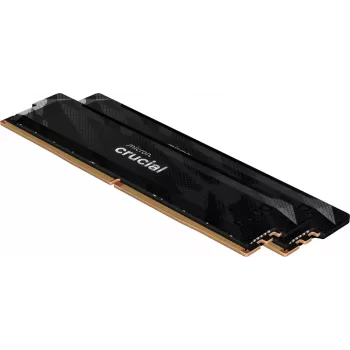 Crucial CP2K16G64C32U5B PRO Gaming OC DIMM Kit, 32GB, DDR5, 6400 Mhz, CL32, nero