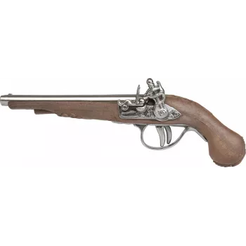 Pistola pirata in metallo giocattolo Pulio modello 15541/0 con design realistico