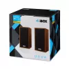 Diffusori IBOX IGLSP1 cablati 2.0 da tavolo 10 W ciliegia