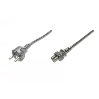 Cavo di alimentazione Assmann Schuko - C5 M/W 1,2 m H05VV-F3G 0,75 mm² blu (AK-440115-012-S)