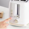 Tostapane Taurus TO800P 2 fette 800 W bianco con comandi a pulsante e manopola