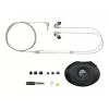 Shure SE535 cuffie con filo in-ear palco/studio trasparente