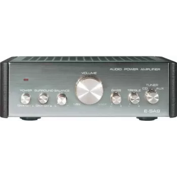 Amplificatore Renkforce E-SA9 2 x 12 W amplificatore stereo integrato, unità audio domestica compatta
