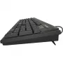 KeySonic KSK-8008U-IP tastiera ufficio/home office USB nero