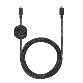 Cavo USB-C a Lightning Native Union Night 3 m – nero/grigio, lunghezza 3 m