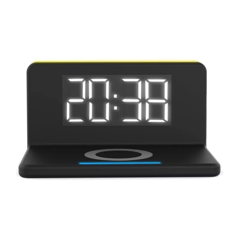 Sveglia digitale Terratec ChargeAir nero giallo 286141