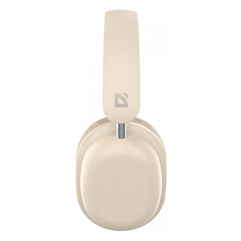 Defender FreeMotion B640 cuffie wireless on-ear, Bluetooth 5.3, USB-C, AUX 3,5 mm, 20–20000 Hz, 105 dB, beige