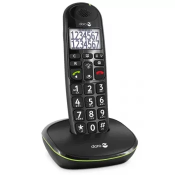Telefono DECT Doro PhoneEasy 110 identificazione chiamante nero