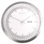NeXtime orologio da parete 3009 Captain, Ø44 cm, bianco