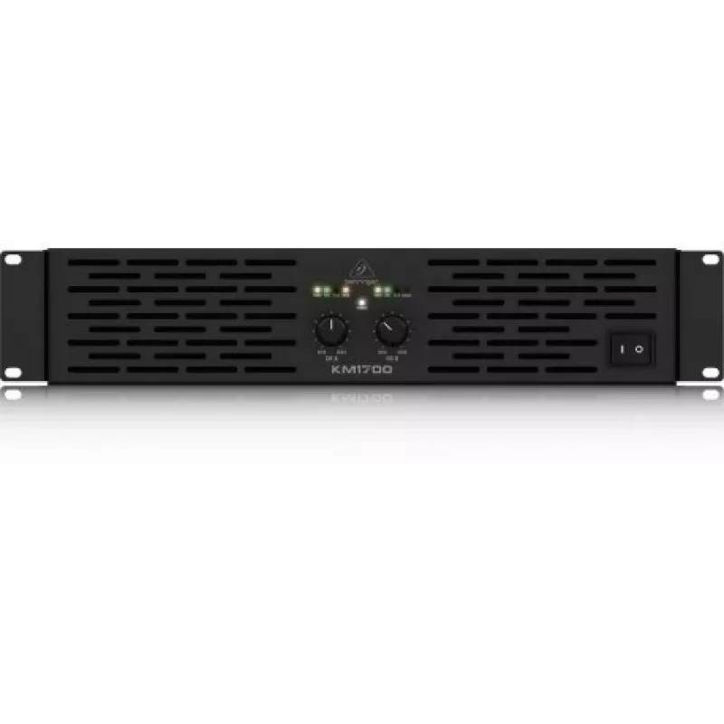 Behringer KM1700 amplificatore audio performance/palco nero