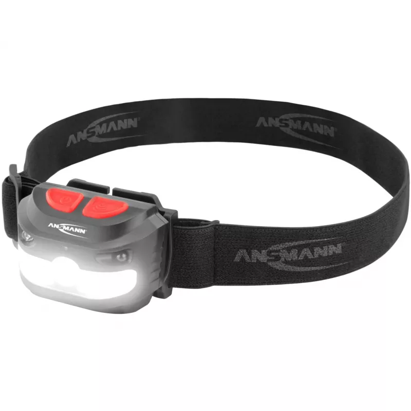 Torcia frontale Ansmann HD250RS nera COB LED 4W IP54