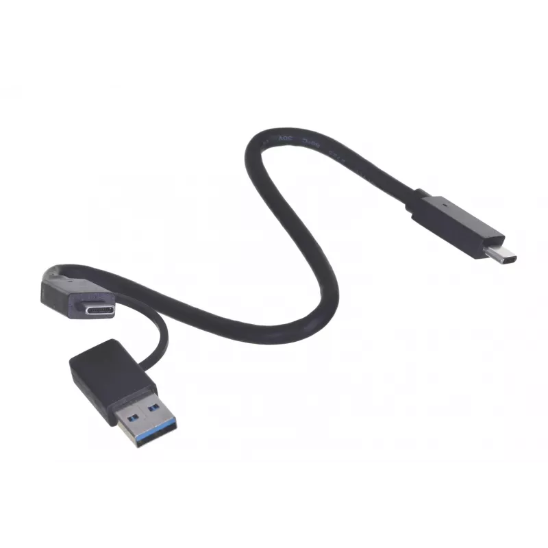 Case per SSD M.2 Unitek uDrive grigio — M.2 (2230/2242/2260/2280), NVMe/SATA III, USB-C 10 Gbit/s, alluminio