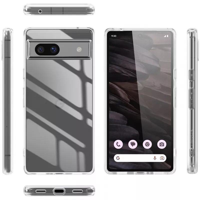 StyleShell SHOCKFLEX, custodia per cellulare trasparente, Google Pixel 8A