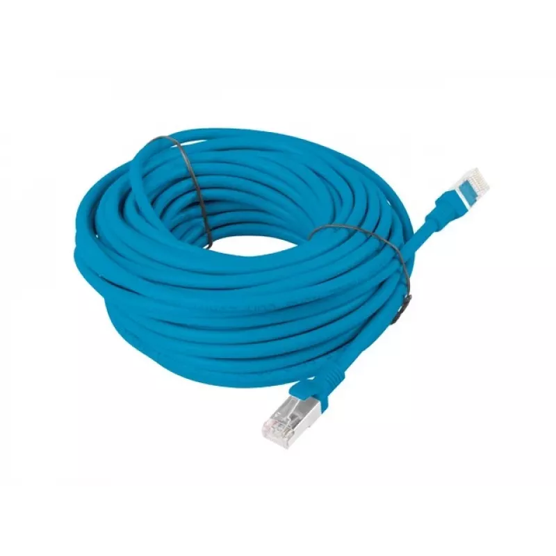 Cavo patch LANBERG RJ45 CAT. 6 UTP 15M blu
