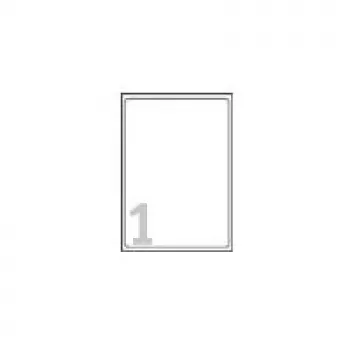 Avery Zweckform Avery - bianco - 100 pz. etichette