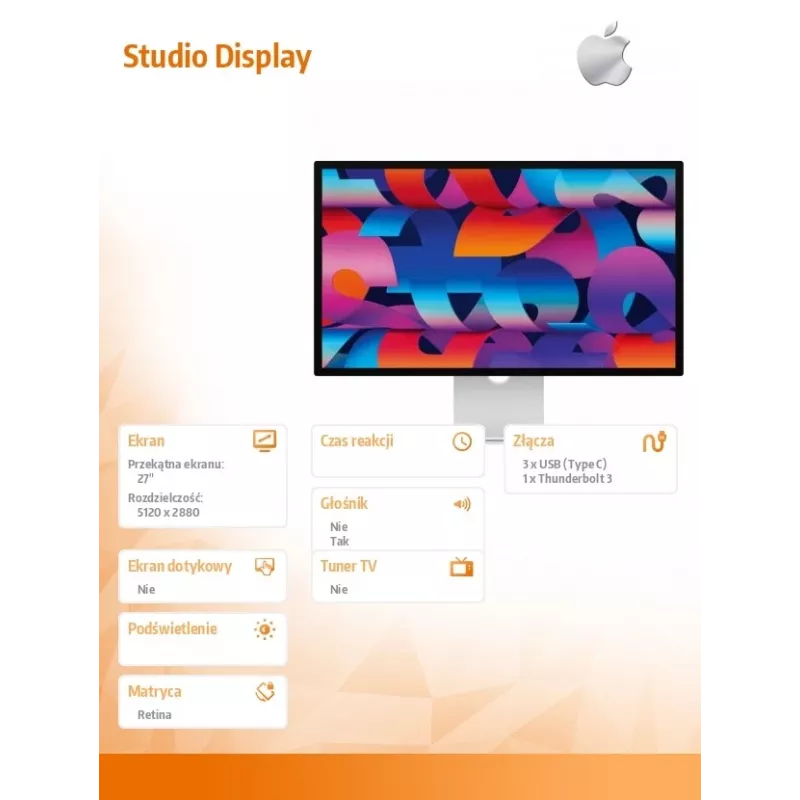 STUDIO DISPLAY NANO/ALTEZZA/1M