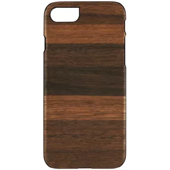 Custodia protettiva Man and Wood per iPhone 7/8 – fango nero