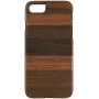 Custodia protettiva Man and Wood per iPhone 7/8 – fango nero