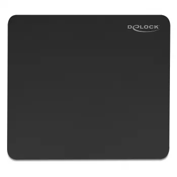 Tappetino per mouse DeLOCK 12149 nero 400x450 mm gomma base antiscivolo